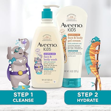 Aveeno Kids Sensitive Skin Face & Body